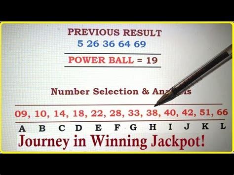 how to predict powerball winning numbers.